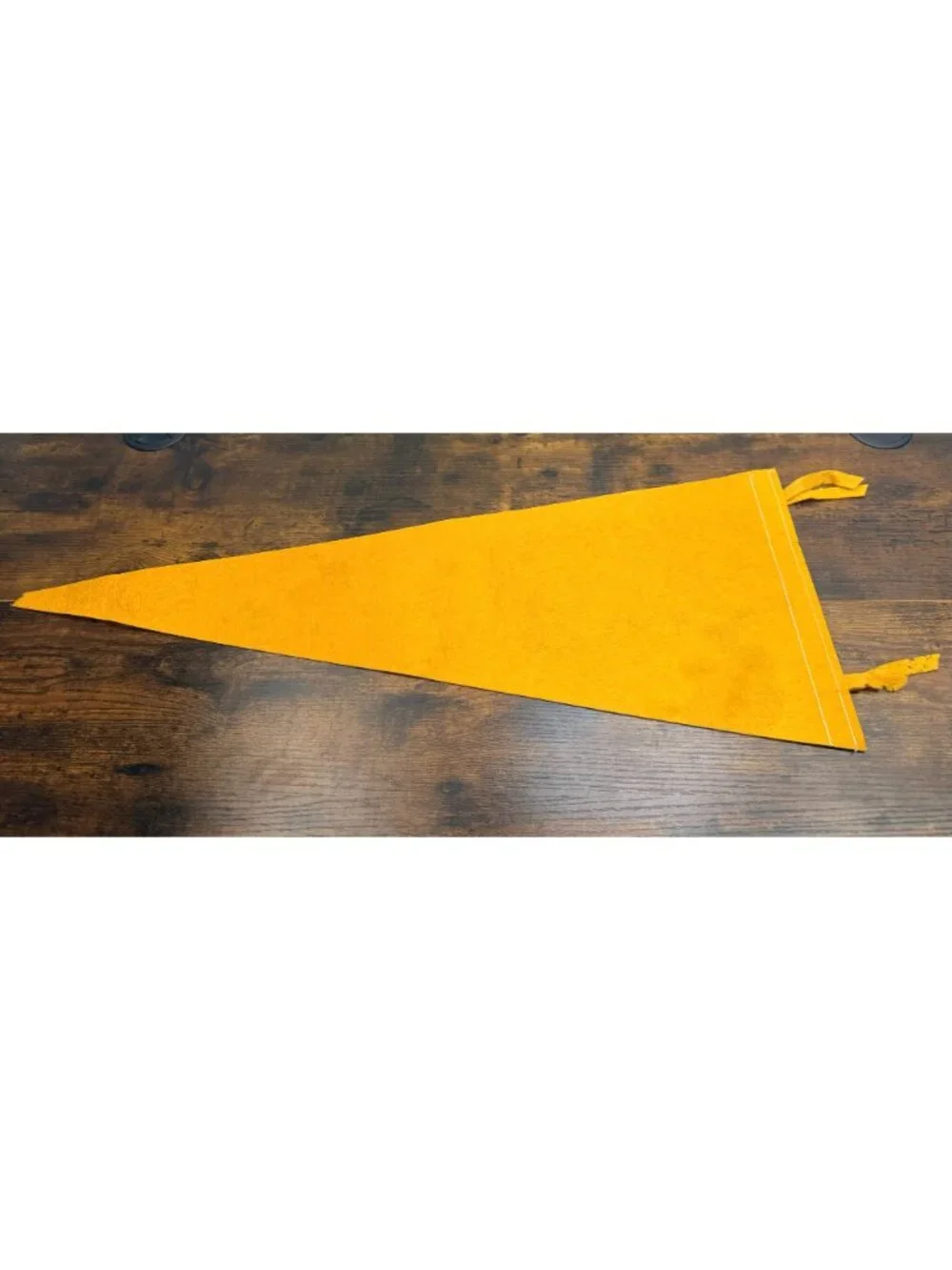 Vintage Navy Felt Pennant With Goat Mascot & Bold Lettering Sports Memorabilia